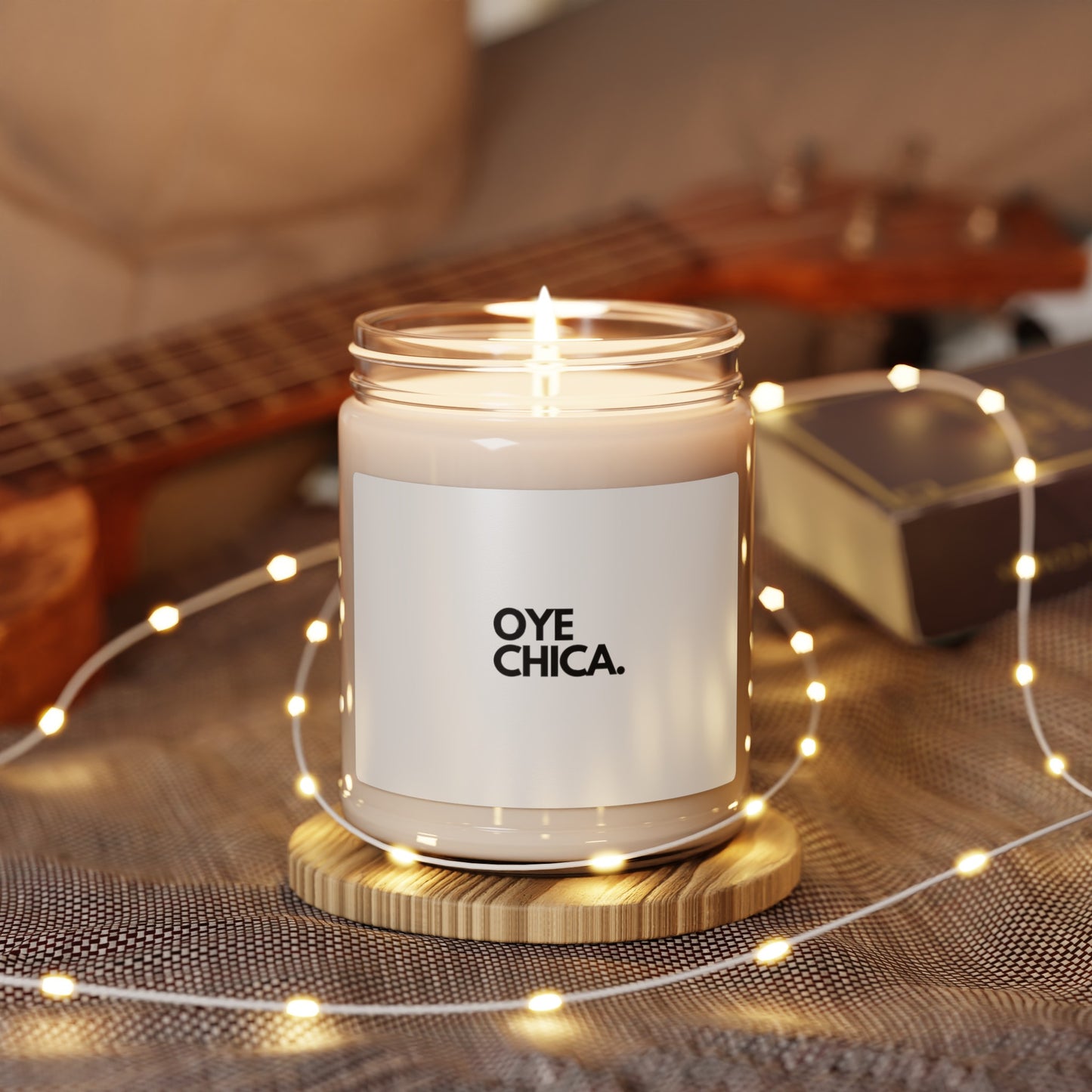 OYE CHICA Scented Soy Candle, 9oz